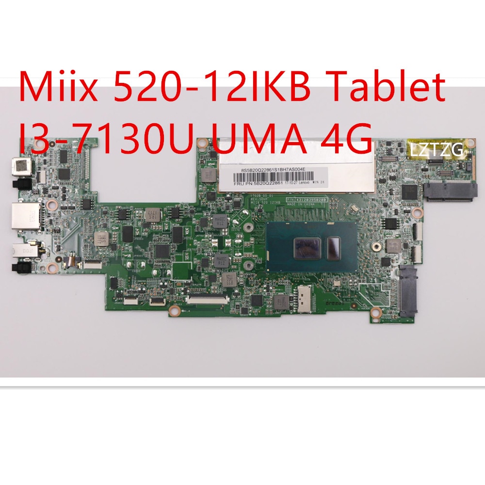  Lenovo Miix 520-12IKB º Ʈ   I3-7130U UMA 4G 5B20Q22861